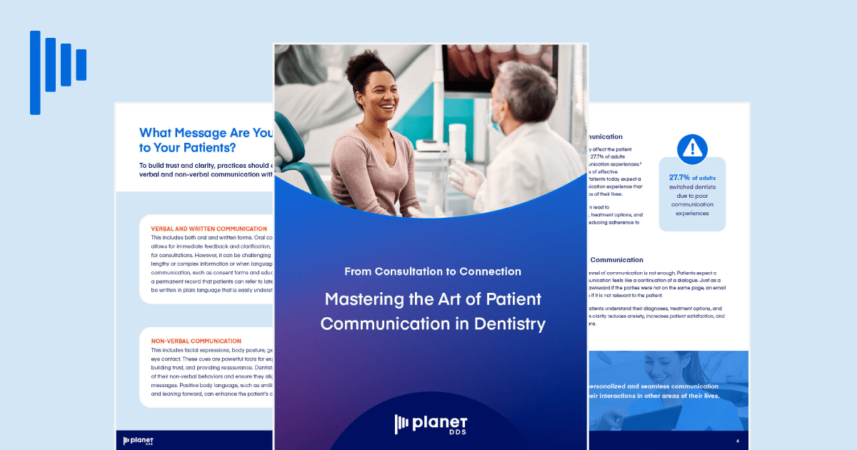 E-book: Mastering the Art of Patient Communciation in Dentistry